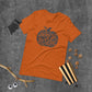 Pumpkin Unisex Shirt, Fall Shirt, Halloween Shirt, Pumpkin Lace Design Shirt, Halloween Lace Design Shirt, Short-Sleeve T-Shirt