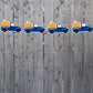 Blue Truck First Birthday Garland, Blue Truck Banner, Blue Truck Birthday Decorations, Pumpkin truck Banner, Fall first birthday banner