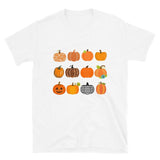 Pumpkin Shirt, Pumpkin T-Shirt, Halloween Shirt, Halloween Shirt, Foodie Gift, Clothing Gift, Fall Shirt, Short-Sleeve Unisex T-Shirt