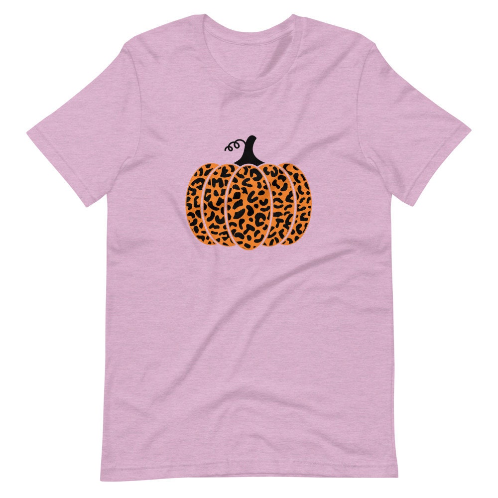 Leopard Pumpkin Shirt, Fall Shirt, Pumpkin Fall Shirt, Leopard Print Fall Tee, Pumpkin Shirt, Pumpkin Spice Tee