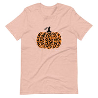 Leopard Pumpkin Shirt, Fall Shirt, Pumpkin Fall Shirt, Leopard Print Fall Tee, Pumpkin Shirt, Pumpkin Spice Tee