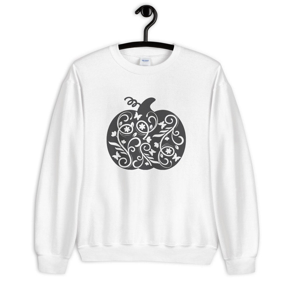 Pumpkin Unisex Sweatshirt, Fall Sweatshirt, Halloween Sweatshirt, Pumpkin Shirt, Fall Shirt, Halloween Shirt
