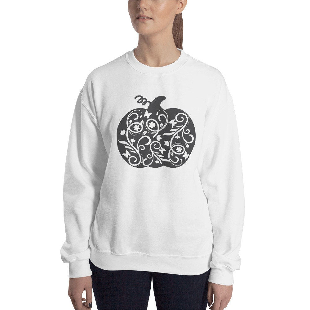 Pumpkin Unisex Sweatshirt, Fall Sweatshirt, Halloween Sweatshirt, Pumpkin Shirt, Fall Shirt, Halloween Shirt