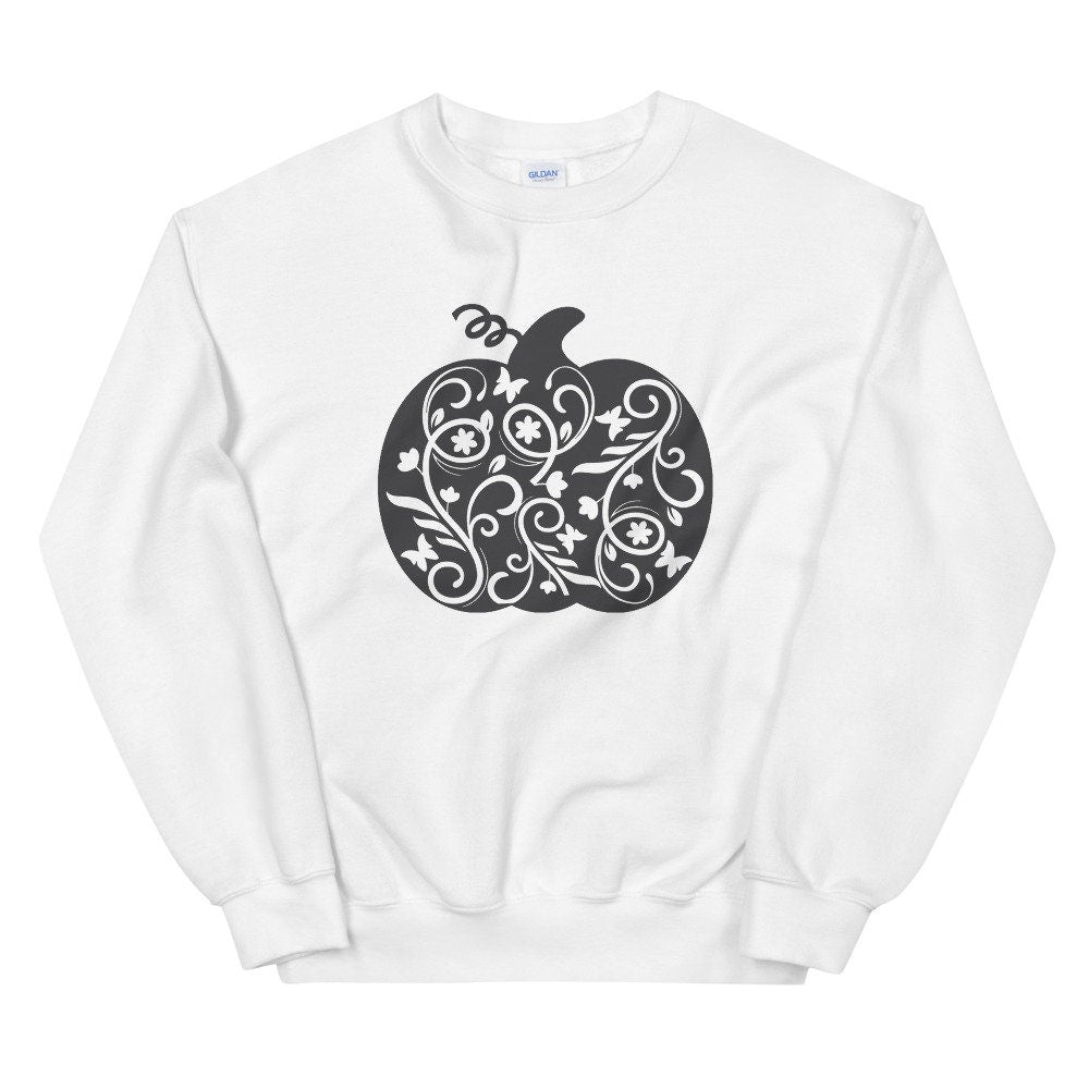 Pumpkin Unisex Sweatshirt, Fall Sweatshirt, Halloween Sweatshirt, Pumpkin Shirt, Fall Shirt, Halloween Shirt