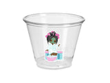 SPA PARTY CUPS - Spa Birthday Party Spa Party Favors Spa Party Decorations Spa Treat Cups Spa Birthday African American Spa Cups Spa Party