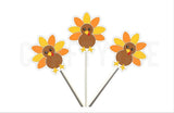 Turkey Cupcake Toppers, Thanksgiving Cupcake Toppers