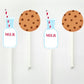 Milk and Cookies Goody Bags, Milk and Cookies Favor Bags, Milk and Cookies Gift Bags, Milk and Cookies First Birthday, 1st Birthday