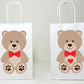 Teddy Bear Goody Bags, Teddy bear Goody Bags, Teddy Bear Party Bags, Teddy Bear Favor Bags, Teddy Bear Decorations, Valentine's Day Gift bag