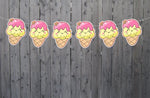 Ice Cream Garland, Ice Cream Banner, Ice Cream Birthday, Ice Cream Party Decorations, Ice Cream Birthday Decorations - 14211131A