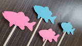 Fish Banner, Fishing Garland, Fishing Party, Fish Garland, fish Baby Shower, Fishing Birthday Party, Fish Banner, Fish Gender Reveal Banner