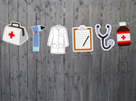 Doctor Garland, Doctor Banner, Medical School, Doctor Party Decorations, Doctor party, Doctor Graduation, 41421933P