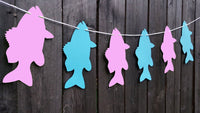 Fish Goody Bags, Fish Favor Bags, Fish Party Bags, Fish Gender Reveal Party Bags, Under the Sea Goody Bags