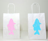 Fish Goody Bags, Fish Favor Bags, Fish Party Bags, Fish Gender Reveal Party Bags, Under the Sea Goody Bags