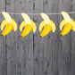 BANANA Cupcake Toppers, Banana Cake Toppers, Monkey Birthday Cupcake Toppers, Monkey Baby Shower, Monkey Birthday