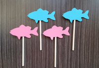 Fish Goody Bags, Fish Favor Bags, Fish Party Bags, Fish Gender Reveal Party Bags, Under the Sea Goody Bags