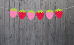 Strawberry Garland, Strawberry Banner, Strawberry Birthday, Strawberry Party, Strawberry Decorations