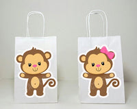 Monkey Goody Bags, Monkey Favor Bags, Monkey Goodie Bags, Monkey Gift Bags