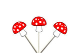 Mushroom Cupcake Toppers, Mushroom Cupcake Picks, Mushroom Cake Toppers, Mushroom Party Supplies, Mushroom Party Decorations