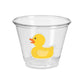 Duck Party Cups, Duck Birthday, Duck Party, Duck Treat Cups, Duck Party Cups, Duck Decorations, Duck Cups, Ducky Party Cups, Rubber Ducky