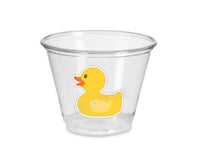 Duck Party Cups, Duck Birthday, Duck Party, Duck Treat Cups, Duck Party Cups, Duck Decorations, Duck Cups, Ducky Party Cups, Rubber Ducky