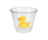 Duck Party Cups, Duck Birthday, Duck Party, Duck Treat Cups, Duck Party Cups, Duck Decorations, Duck Cups, Ducky Party Cups, Rubber Ducky