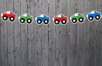 Monster Truck Goody Bags, Monster Truck Favor Bags, Monster Truck Gift Bags, Monster Truck Birthday, Monster Truck Party