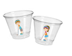 GOLF PARTY CUPS - Golfing Party Cups Golf Birthday Golf Party Golf Decorations Golf Party Supplies Golfing Cups Golf Cups Golf Favors