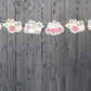 Pumpkin Garland, Pumpkin Banner, Little Pumpkin Banner, Little Pumpkin Garland, Pink Pumpkin Pink and Gold Pumpkin