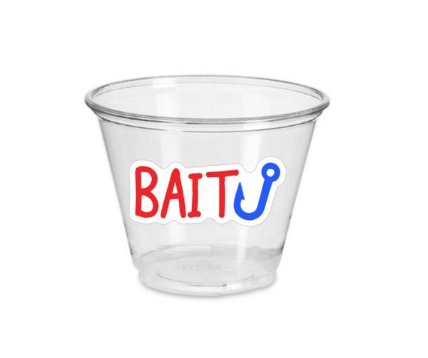 FISHING PARTY CUPS - Gone Fishing Party Fishing Party Favors Fishing Bobber Decorations Fishing Birthday Fishing Party Bait Bobber Fish Cups