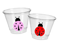 Ladybug Party Cups, Ladybug Birthday, Ladybug Party, Ladybug Treat Cups, Ladybug Party Cups, Ladybug Decorations, Ladybug Cups, Lady Bug