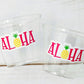 LUAU PARTY CUPS - Aloha Party Cups Luau Party Decoration, Luau Party Supplies Luau Baby Shower Tropical Party Decorations Hawaii Party Luau