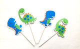 Dinosaur Cupcake Toppers, Dinosaur Cupcake Picks, Dinosaur Birthday, Dinosaur Party Decorations, Dinosaur Cake Toppers