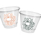 HALLOWEEN PARTY CUPS- Halloween Cups Halloween Supplies Halloween Decorations Halloween Birthday Pumpkin Party Cups Halloween First Birthday