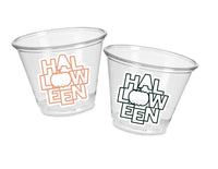 HALLOWEEN PARTY CUPS- Halloween Cups Halloween Supplies Halloween Decorations Halloween Birthday Pumpkin Party Cups Halloween First Birthday