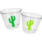 CACTUS PARTY CUPS - Cactus Birthday Fiesta Cups Cactus Party Decorations Cactus Baby Shower Decorations Llama Birthday Decorations Cactus