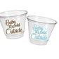 WINTER PARTY CUPS - Baby It's Cold Outside Cups Winter Party Favor Cups Winter Baby Shower Decorations Baby Sprinkle Cups Holiday Party Cups