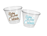 WINTER PARTY CUPS - Baby It's Cold Outside Cups Winter Party Favor Cups Winter Baby Shower Decorations Baby Sprinkle Cups Holiday Party Cups