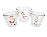 CHRISTMAS PARTY CUPS- Christmas Decorations Christmas Party Supplies Christmas Party Favors Christmas Gift Christmas Cup Holiday Party Santa