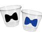 BOW TIE PARTY Cups - Bow Tie Cups Bow Tie Baby Shower Little Man Party Cups Little Man Party Decorations Little Man Party Supplies Bowties