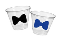 BOW TIE PARTY Cups - Bow Tie Cups Bow Tie Baby Shower Little Man Party Cups Little Man Party Decorations Little Man Party Supplies Bowties