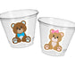 Teddy Bear Party Cups, Teddy Bear Treat Cups, Teddy Bear Birthday, Teddy Bear Party, Teddy Bear Party Favors, Teddy Bear Baby Shower