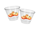 PUMPKIN PARTY CUPS - Little Pumpkin First Birthday Decoration Little Pumpkin Party Fall Baby Shower Fall Party Cups Thanksgiving Cups