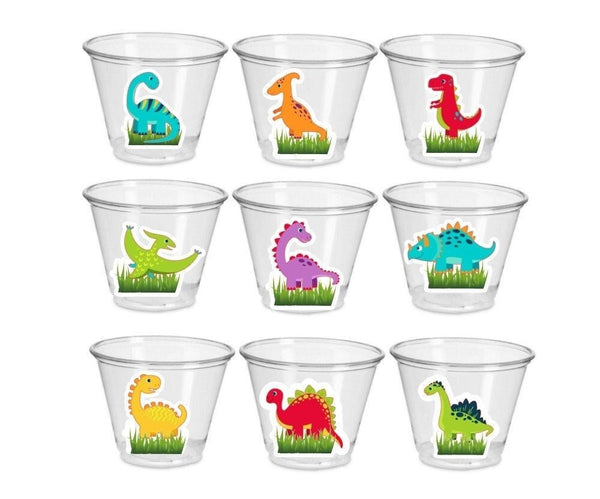 DINOSAUR PARTY CUPS - Dinosaur Treat Cups Dinosaur Birthday