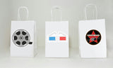 Movie Party Goody Bags, Movie Clapper Goody Bags, Movie Night Favor Bags
