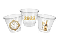 NEW YEAR'S PARTY Cups - New Years Eve Cups New Years Eve Party Favors New Years Party Cups Nye Party Decorations 2022 Cups Toast Cups Nye