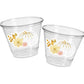 PUMPKIN PARTY Cups - White Gold Pink Pumpkin Party Gold Pumpkin Cups Little Pumpkin Fall Baby Shower Pink Pumpkin Little Pumpkin Cups