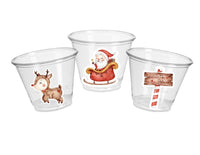 CHRISTMAS PARTY CUPS- Christmas Decorations Christmas Party Supplies Christmas Party Favors Christmas Gift Christmas Cup Holiday Party Santa
