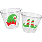CHRISTMAS PARTY CUPS- Elf Party Cups Christmas Decorations Christmas Party Supplies Christmas Party Favors Christmas Gift Holiday Party Cups