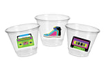 I Love the 80'S PARTY CUPS - 80's Birthday Cups 80's Party Cups 80's Decorations 80's Birthday Party 80's Birthday Party Decorations 80's