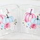 GENDER REVEAL PUMPKIN Party Cups Gender Reveal Baby Shower He or She Cup Pink and Blue Gender Reveal Decoration Little Pumpkin Gender Reveal